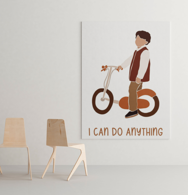 I CAN DO ANYTHING - They See Me Rolling, Affirmation Wall Art - DIGITAL DOWNLOAD